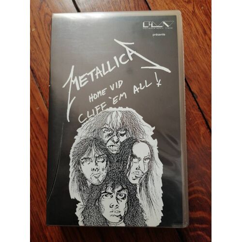 Metallica Home Vid Cliff'em All Vhs