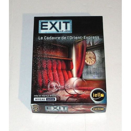 Exit Le Jeu Iello Le Cadavre De L'orient Express