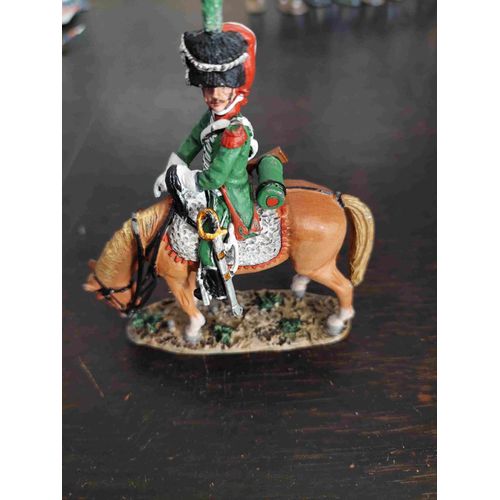 Soldat De Plomb Delprado, Chasseur 2ème Régiment De Chasseurs Italie 1812