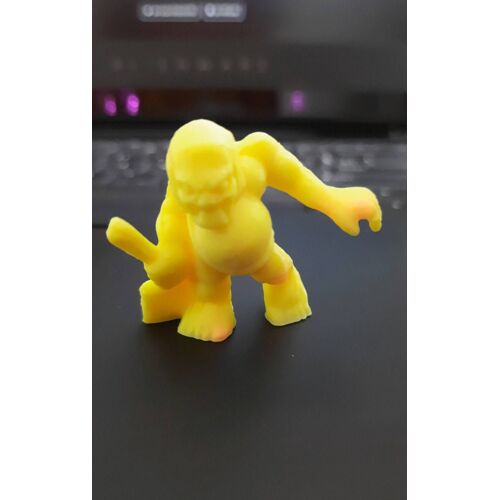 Monster In My Pocket, Figurine De La Série 1, Nom Ghoul Numéro 37, Couleur Jaune, Jeu Vintage Des Années 1990, Matière Plastique. Taille 4,5 Cm. Figurine, Jouet, Collection. 