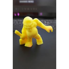 Monster In My Pocket, Figurine De La Série 1, Nom Ghoul Numéro 37, Couleur Jaune, Jeu Vintage Des Années 1990, Matière Plastique. Taille 4,5 Cm. Figurine, Jouet, Collection. 