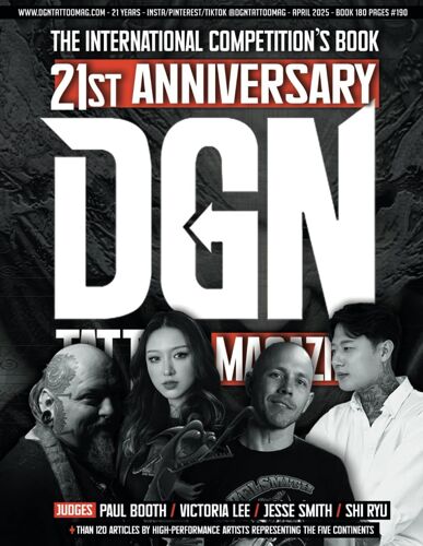 Dgn Tattoo Magazine 21 Years #190: The International Competitions Book