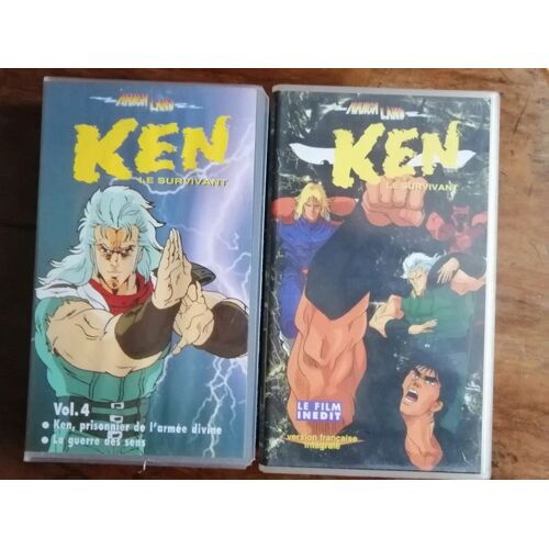 2 Vhs Ken Le Survivant - Hokuto No Ken Le Film Inédit Manga Land - Volume 4 Ab Productions - Toei Animation