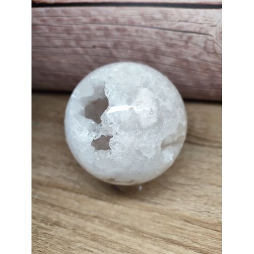 Sphère En Géode De Quartz Du Maroc