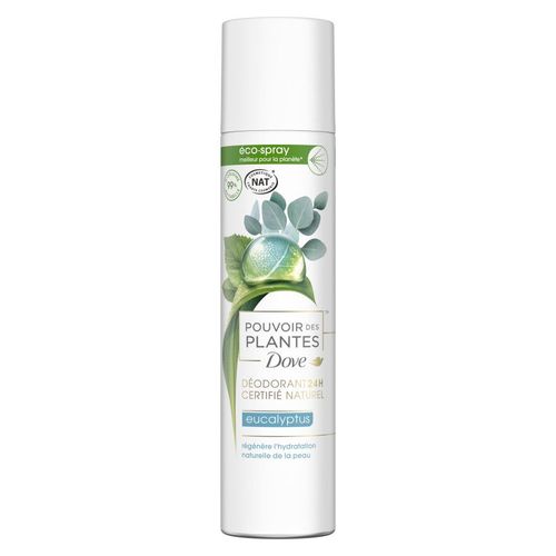 Pack De 3 - Dove Nat Pouvoir Des Plantes Eucalyptus Eco-Spray 75ml 