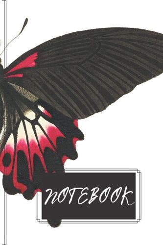 Butterfly Notebook: Perfect Place For All Your Idle Thoughts