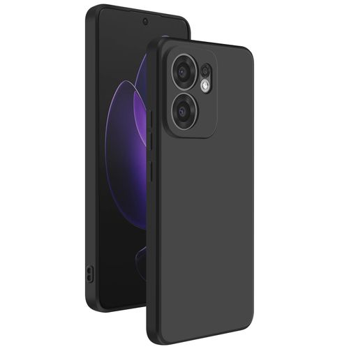 Coque pour Oppo Reno 13 F et 13 FS Silicone Souple Mat Noir