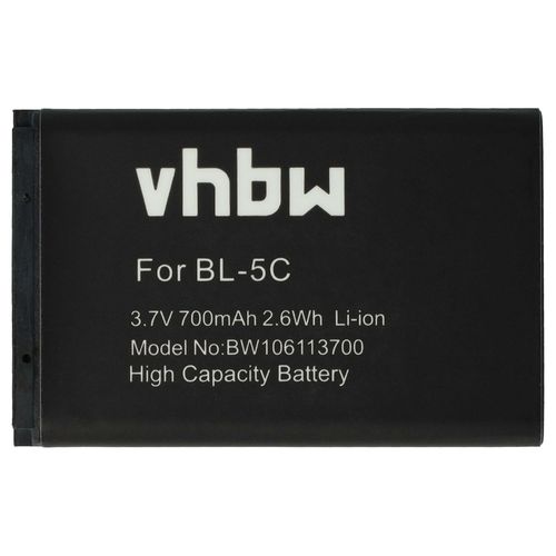 vhbw 1x Batterie compatible avec Royaltek RBT-2100, RBT-2010, RBT-2300, RBT-2110 récepteur GPS bluetooth (700mAh, 3,7V, Li-ion)