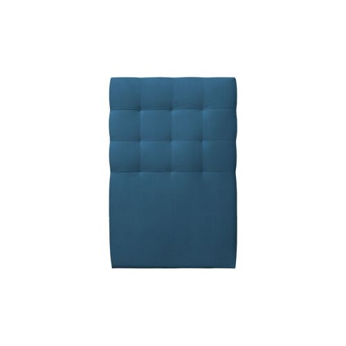 Tete de lit Capitonnée Velours Taupe - Ep 10 cm rembourré