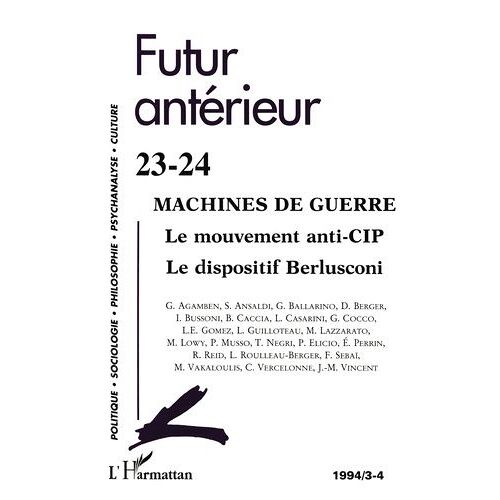 Futur Anterieur 23-24 : Machines De Guerre