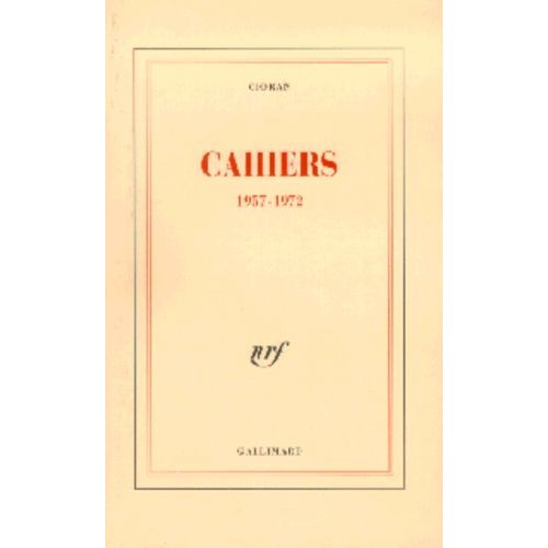 Cahiers - 1957-1972