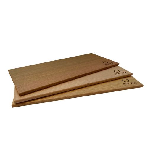 Lot de 3 planchettes en bois de cèdre OFYR