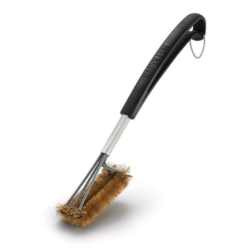 Brosse à trois rangées Napoleon en laiton