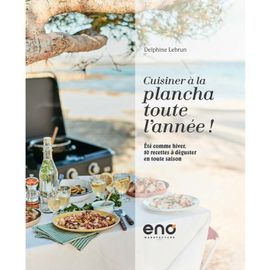 Livre de cuisine ENO cuisiner à la plancha toute l'année