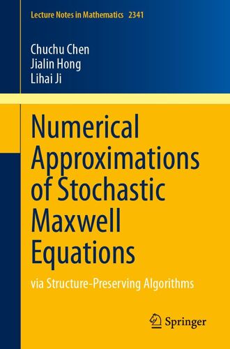 Numerical Approximations Of Stochastic Maxwell Equations