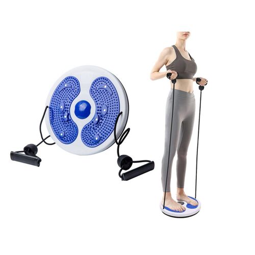 Disque De Torsion Pour La Taille Avec Cordons De Serrage Et Planche De Massage Magnétique Pour Les Pieds