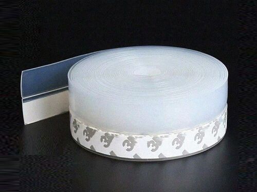 Joint D'étanchéité En Silicone De 25 Mm Pour Portes Et Fenêtres - Bande Transparente De 5 M