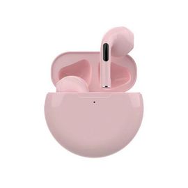 Écouteurs Bluetooth sans fil, écouteurs de sport avec étui de chargement, rose