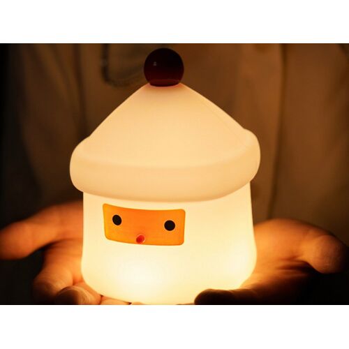 Veilleuse de Noël en silicone LED avec chargeur USB