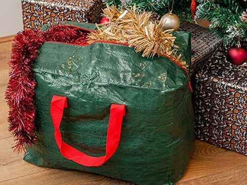 Sacs de rangement pour sapin de Noël - Sacs de rangement imperméables (lot de 2)