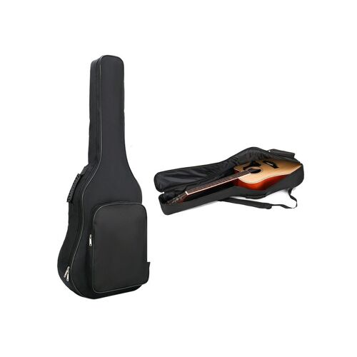 Housse Pour Guitare Acoustique 36 Pouces Avec Bretelles Réglables Et Poche Avant