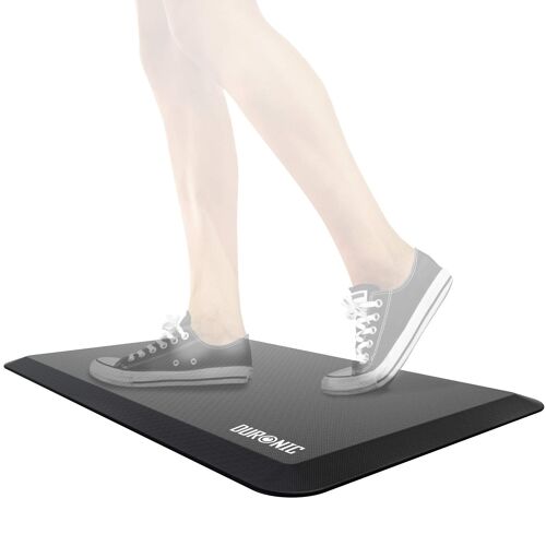 Duronic Dm-Mat1 Tapis Anti-Fatigue Coussiné - Support De 81 X 51 Cm - Idéal Pour Travailler Debout Et Soulager Douleurs Au Niveau Des Pieds, Des Jambes, Des Hanches Et Du Dos 
