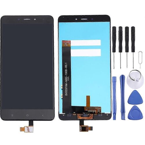 Ecran Lcd Tft Pour Xiaomi Redmi Note 4 / Note 4x Avec Numériseur Assemblage Complet (Noir)