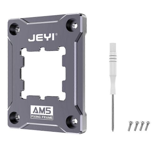 Am5 Anti Flexion Boucle Plaque De Pression Cpu Fixe Plaque De Recouvrement Radiateur Tout En Aluminium