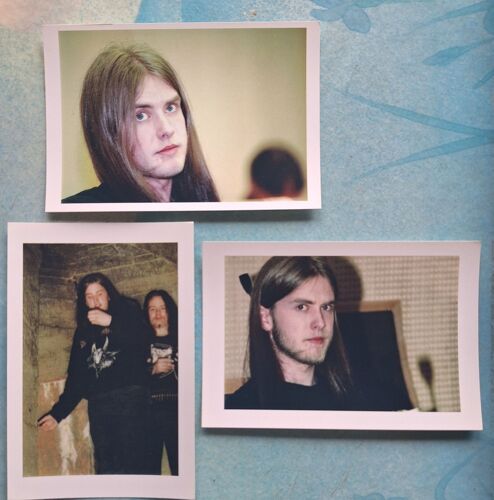 Lot De 3 Photos Varg Vikernes