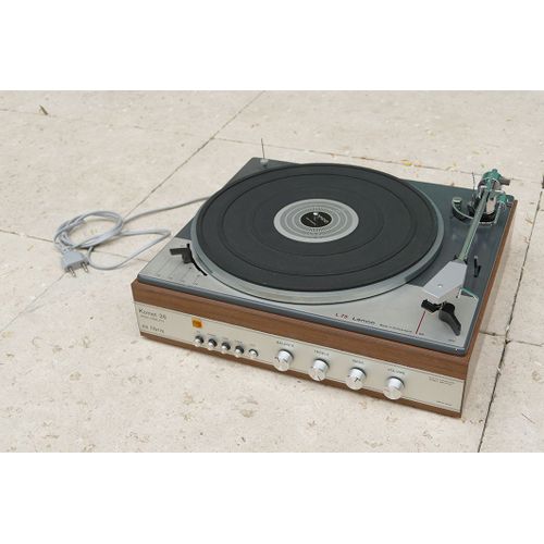 Platine Lenco L75 combinée avec ampli Komet 26