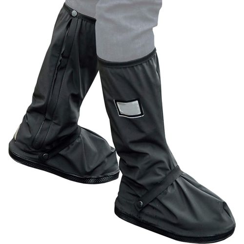 Waterdichte Overschoenen - Reflecterend - Overschoenen - Regenschoenen Overtrek - L - Maten 40 - 42 - Met Antislip Zool
