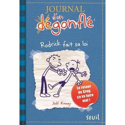 Journal D'un Dégonflé - Tome 2 - Rodrick Fait Sa Loi