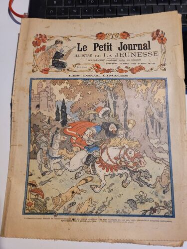 Le Petit Journal Illustré De La Jeunesse 180 ... Les Deux Limaces