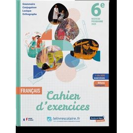 Français 6e - Cahier D'exercices