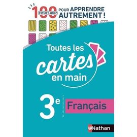 Français 3e - 100 Fiches Quizz Pour Apprendre Autrement !