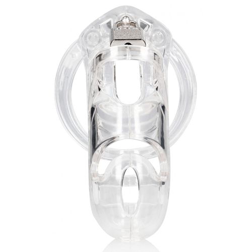 Cage De Chasteté Mancage Modele 26 - 11,5 X 3,5 Cm Transparente