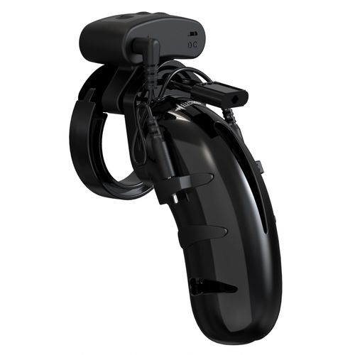 Cage De Chasteté Electro Mancage Modele 22 - 11,5 X 3,4 Cm Noire