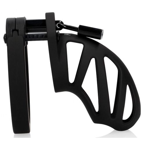 Cage De Chasteté Mancage Modele 24 - 9 X 3,5 Cm Noire