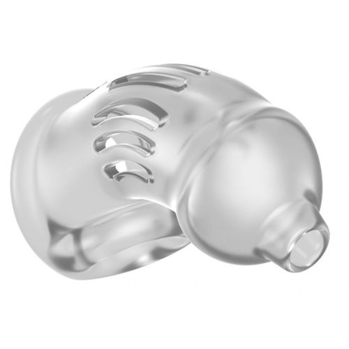 Cage De Chasteté Mancage Modele 29 - 9,5 X 3,2 Cm Transparente