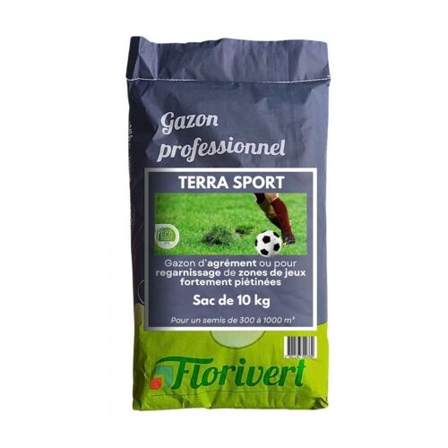 Gazon Sport Jeux Terra Sport 10 Kg Résistant Au Piétinement, Établissement Rapide - Florivert 1201637