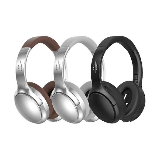 Écouteurs sans fil Bluetooth 5.3 Écouteurs 40 mm Pilote Charge rapide avec microphone Écouteurs de réduction de bruit actif, A
