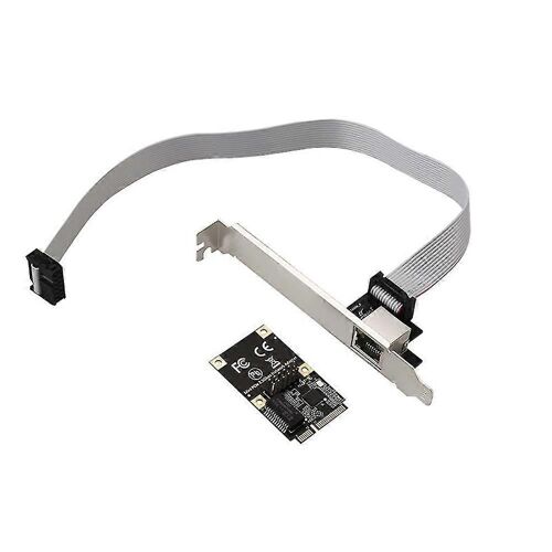 Mini Pcie Single Port Gigabit Network Card 2500m Ethernet Network Adapter Rj45 Lan Gaming Network C