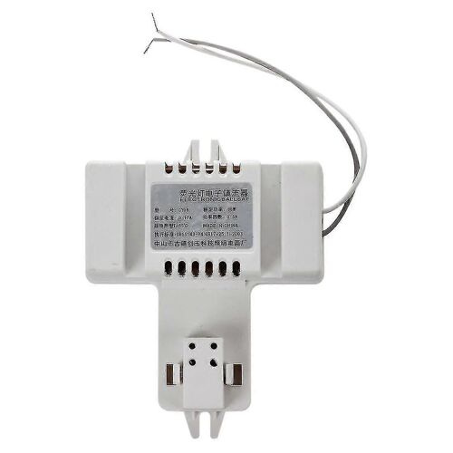 Coque En Plastique Blanc 4 Broches 2d Tube Ampoule Fluorescente Ballast Ac 220v 0.19a 38w-Dt