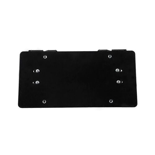Cadre De Montage De Plaque D'immatriculation Tout-Terrain Flip Support De Montage De Chaumard À Rouleaux De Treuil Automatique 8 3/4 I