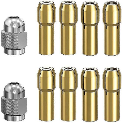 10 Pièces En Laiton Pince Compatible Dremel, Remplacement 4485 Changement Rapide Rotatif Numéro 2