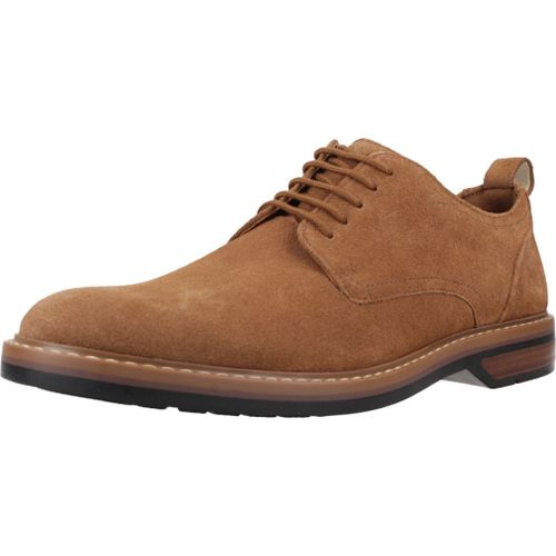 Chaussures Clarks Aldwin Lace Suede Colour Marron