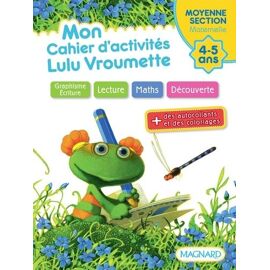 Mon Cahier D'activités Lulu Vroumette - Moyenne Section
