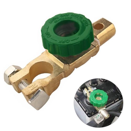 Interrupteur De Déconnexion Universel Pour Batterie De Voiture - Interrupteur Principal - Interrupteur Principal Pour Marine, Moto, Camion, Voiture, Bateau - 12 V/24 V (Borne De Batterie)