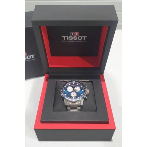 Montre Tissot Supersport Chrono En Métal Argenté