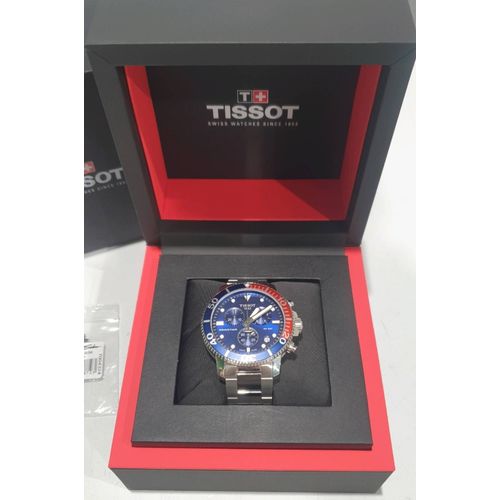 Montre Tissot Seastar 1000 En Métal Argenté
